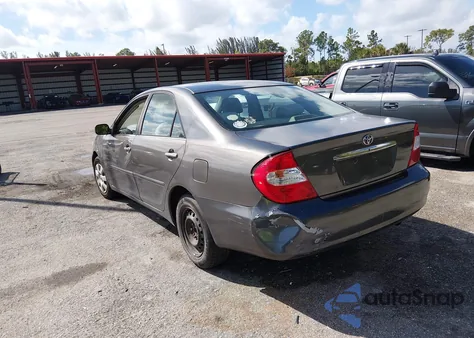 2002 Toyota Camry Le из США, поврежденный, VIN 4T1BE32KX2U519302